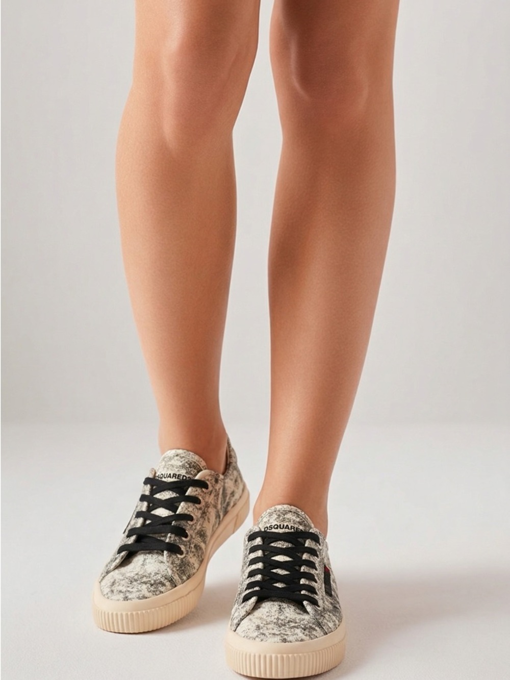 Superga women’s 5.5 mens 4 cotton denim destroyed gardenia white black beige